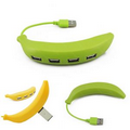 Banana shape USB High Speed 4-Port HUB Sharing Switch